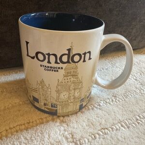 Starbucks London Mug - Cream and Navy